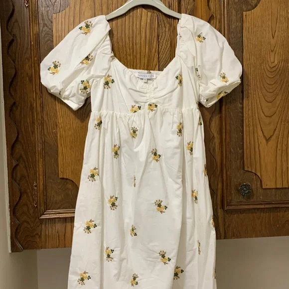 Endless Rose | Dresses | Endless Rose Puff Sleeve Mini Dress | Poshmark
